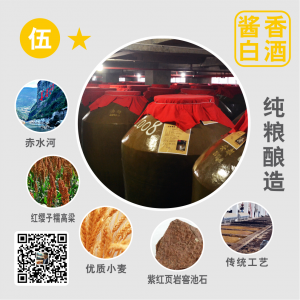 黔國酒業醬香貼牌基酒伍星